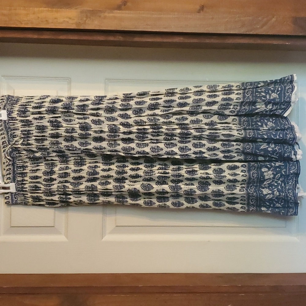 Vintage Cotton Block print skirt